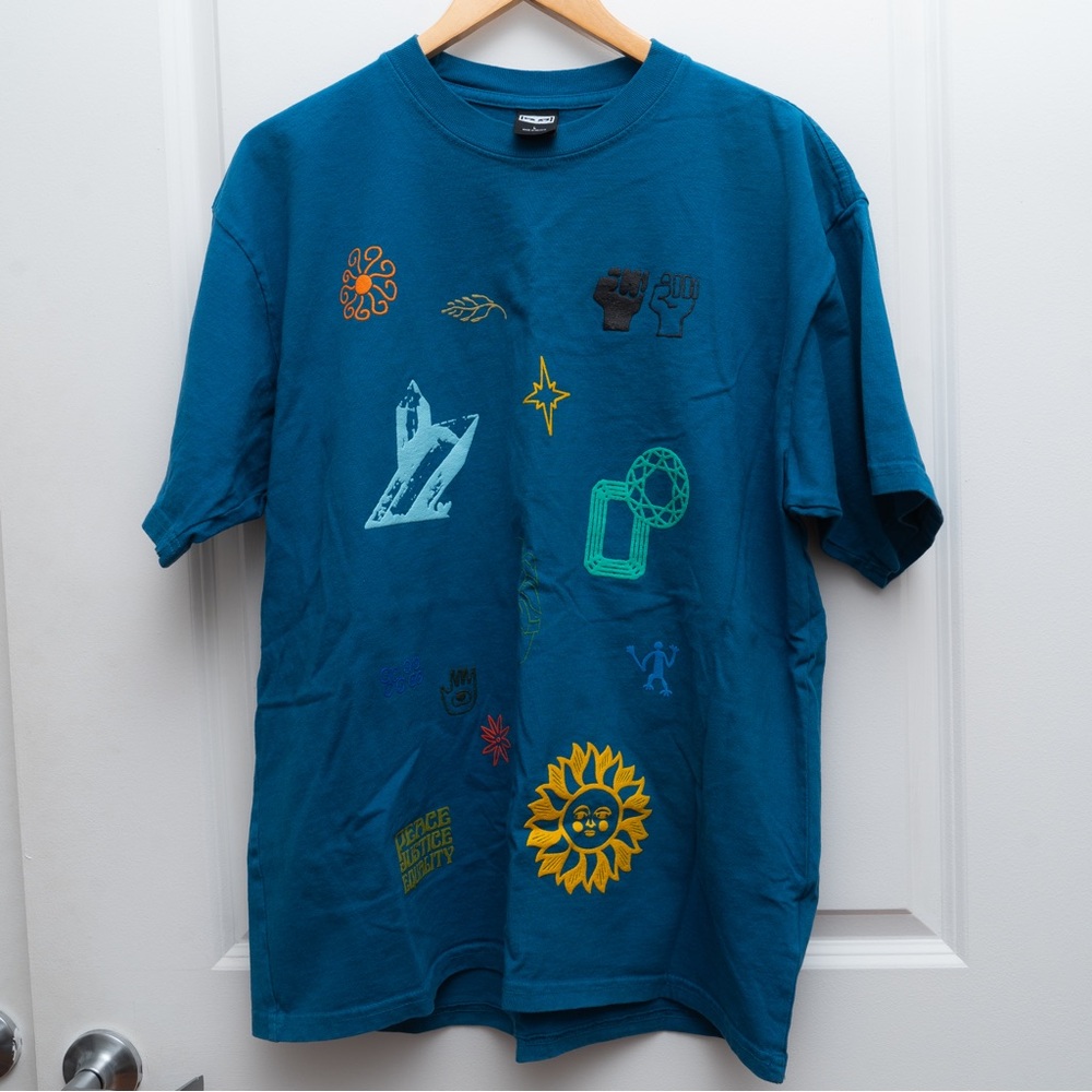OBEY “Get In The Groove” Heavyweight Cotton T-Shirt